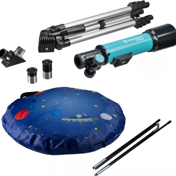 Bresser junior Linsenteleskop 50/360 mit Zelt