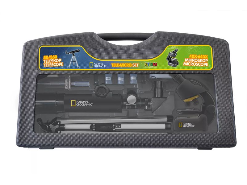 National Geographic Tele-/Mikroskop Set