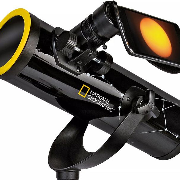 National Geographic Teleskop mit Sonnenfilter 76/350