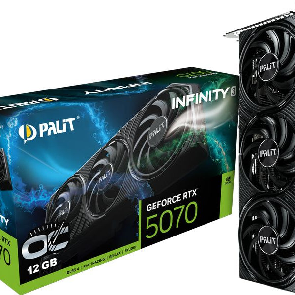 Palit Grafikkarte GeForce RTX 5070 Infinity 3 OC 12 GB GDDR7