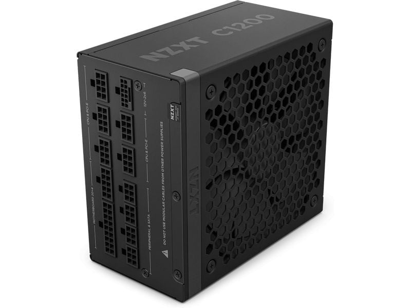NZXT Netzteil C1200 Gold 1200 W, Schwarz