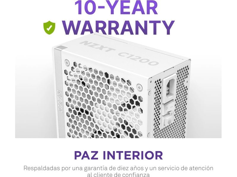 NZXT Netzteil C1200 Gold 1200 W, Weiss