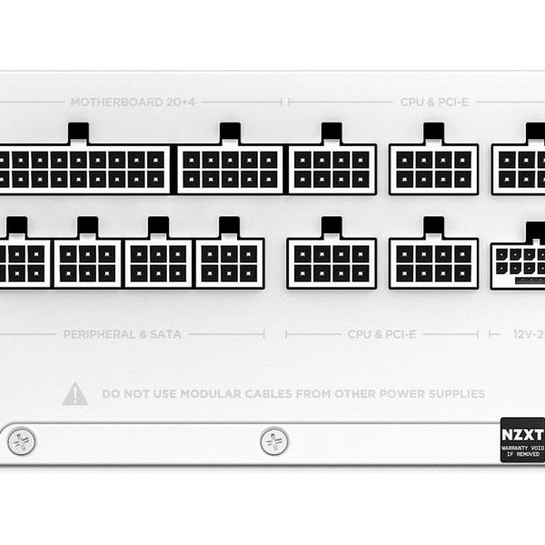 NZXT Netzteil C1200 Gold 1200 W, Weiss
