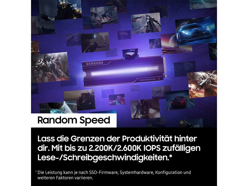 Samsung SSD 9100 PRO Heatsink M.2 2280 NVMe 4000 GB