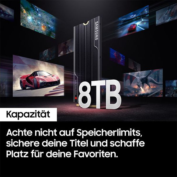 Samsung SSD 9100 PRO Heatsink M.2 2280 NVMe 2000 GB