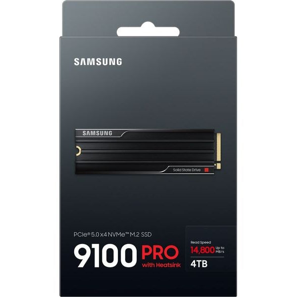 Samsung SSD 9100 PRO Heatsink M.2 2280 NVMe 4000 GB