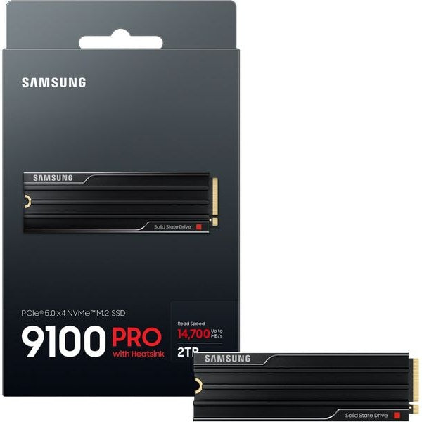 Samsung SSD 9100 PRO Heatsink M.2 2280 NVMe 2000 GB
