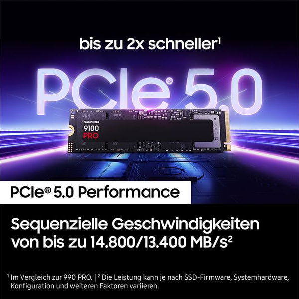 Samsung SSD 9100 PRO M.2 2280 NVMe 2000 GB