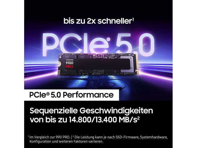 Samsung SSD 9100 PRO M.2 2280 NVMe 1000 GB