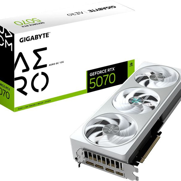 Gigabyte Grafikkarte GeForce RTX 5070 AERO OC 12 GB