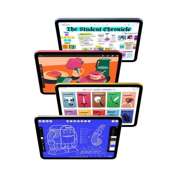 Apple iPad A16 2025 Cellular 256 GB Gelb