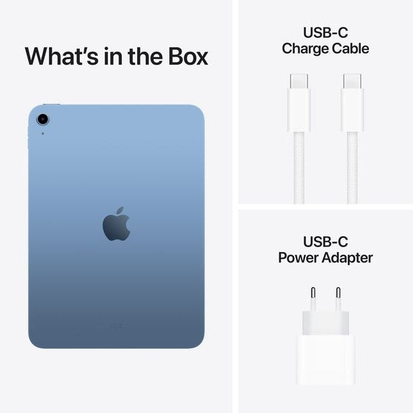 Apple iPad A16 2025 WiFi 128 GB Blau