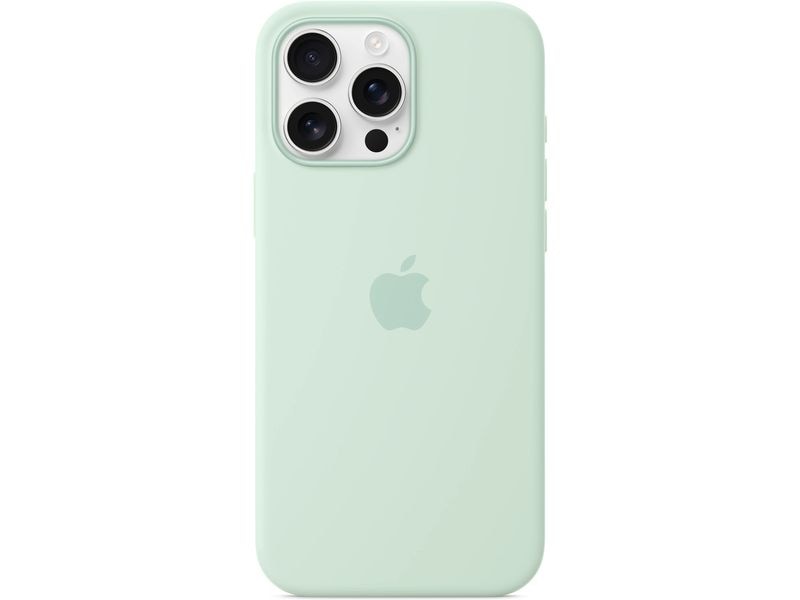 Apple Silicone Case mit MagSafe iPhone 16 Pro Max Aquamarine