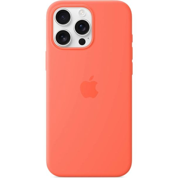 Apple Silicone Case mit MagSafe iPhone 16 Pro Max Tangerine