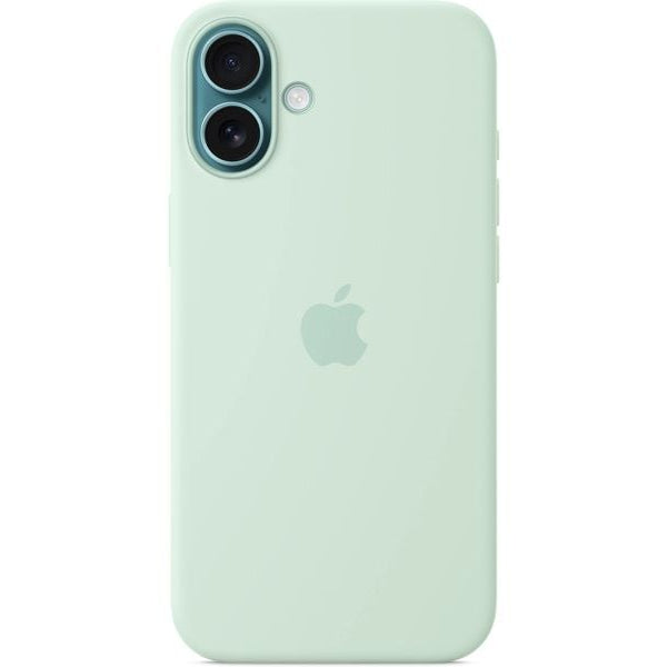 Apple Silicone Case mit MagSafe iPhone 16 Plus Aquamarine