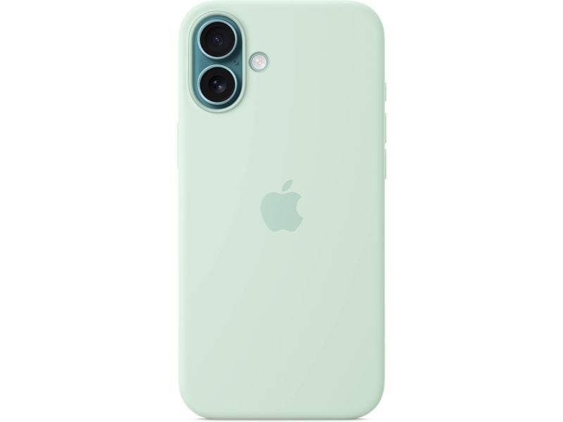 Apple Silicone Case mit MagSafe iPhone 16 Plus Aquamarine