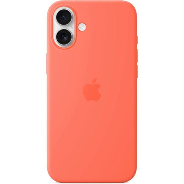 Apple Silicone Case mit MagSafe iPhone 16 Plus Tangerine