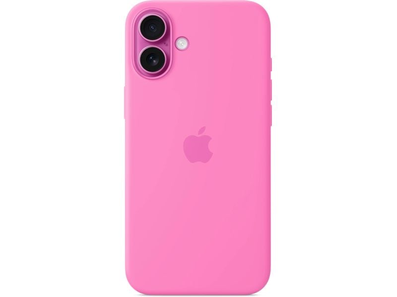 Apple Silicone Case mit MagSafe iPhone 16 Plus Peony