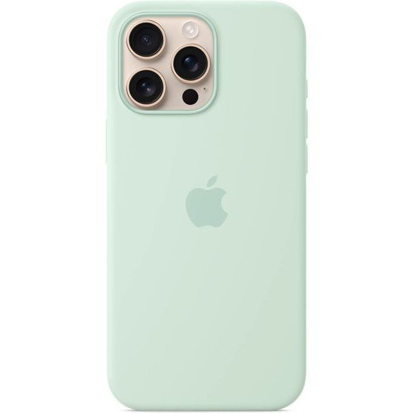 Apple Silicone Case mit MagSafe iPhone 16 Pro Max Aquamarine