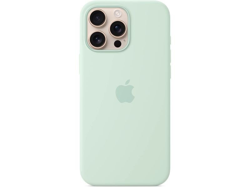 Apple Silicone Case mit MagSafe iPhone 16 Pro Max Aquamarine