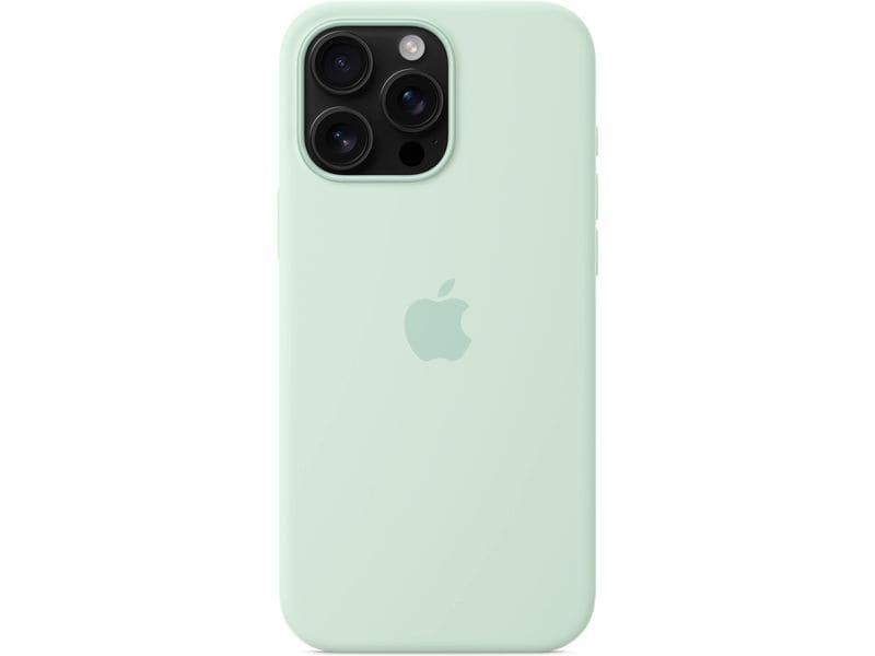 Apple Silicone Case mit MagSafe iPhone 16 Pro Max Aquamarine
