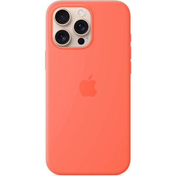 Apple Silicone Case mit MagSafe iPhone 16 Pro Max Tangerine