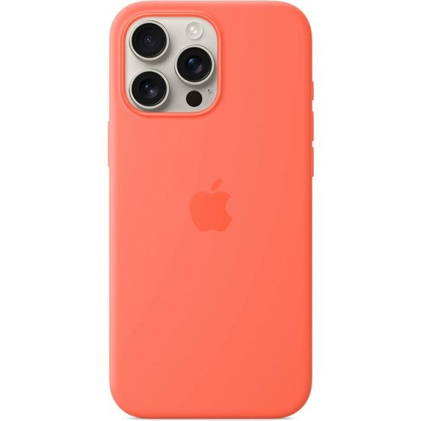 Apple Silicone Case mit MagSafe iPhone 16 Pro Max Tangerine