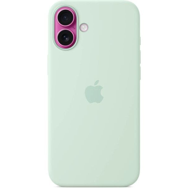 Apple Silicone Case mit MagSafe iPhone 16 Plus Aquamarine