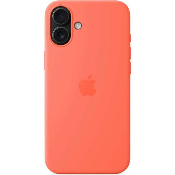 Apple Silicone Case mit MagSafe iPhone 16 Plus Tangerine