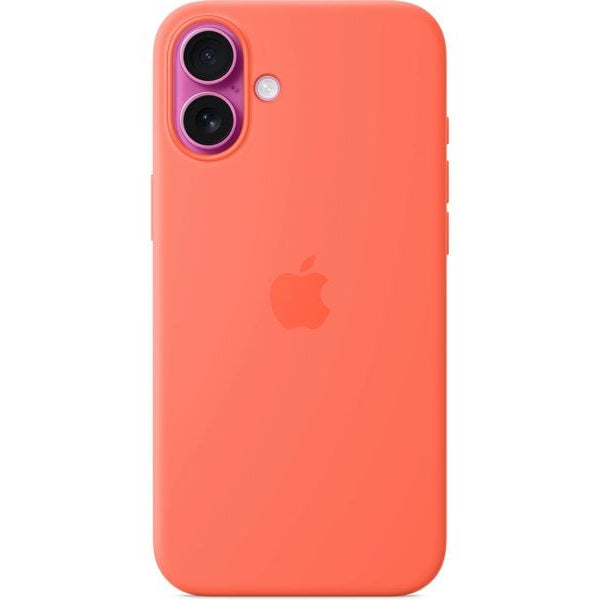 Apple Silicone Case mit MagSafe iPhone 16 Plus Tangerine