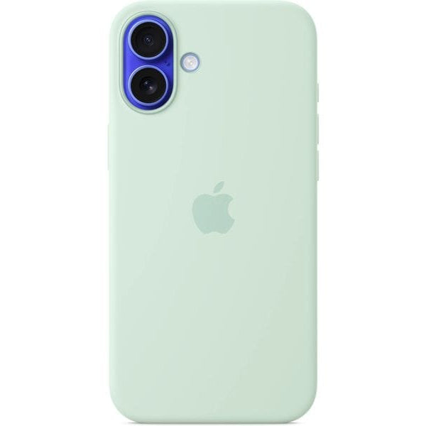 Apple Silicone Case mit MagSafe iPhone 16 Plus Aquamarine