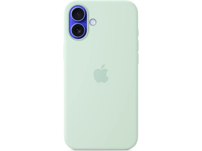 Apple Silicone Case mit MagSafe iPhone 16 Plus Aquamarine