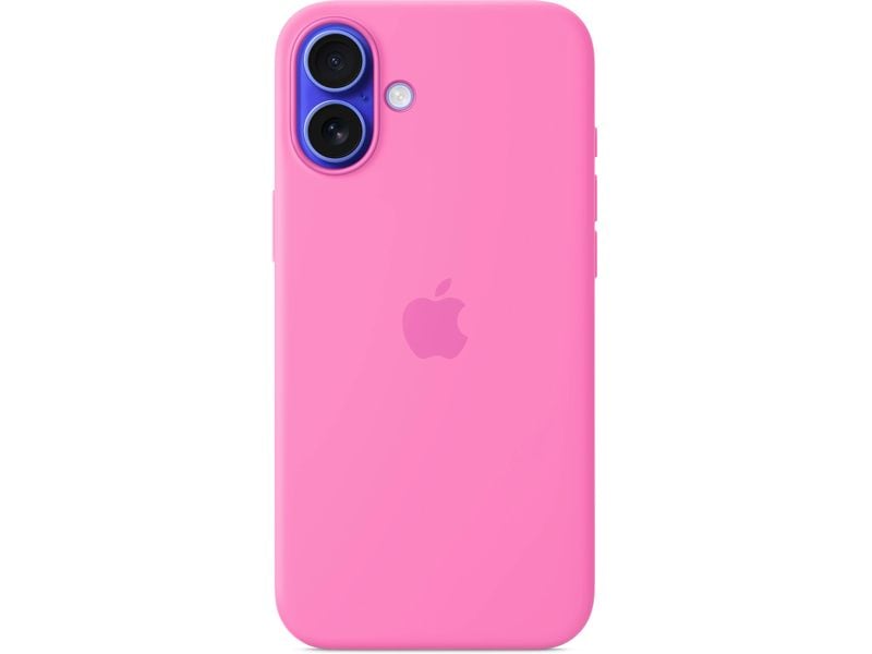 Apple Silicone Case mit MagSafe iPhone 16 Plus Peony
