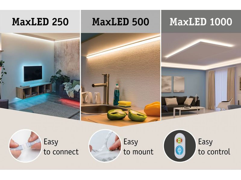 Paulmann LED Stripe RGBW Coated Basic Set Zigbee 3.0, 5 m
