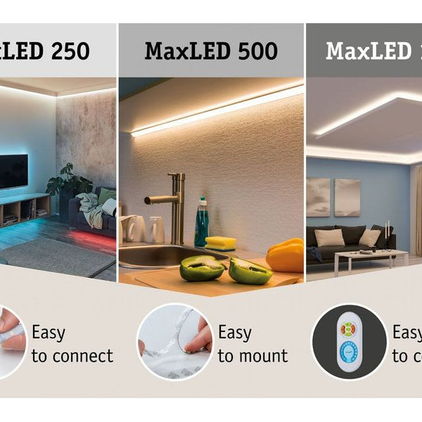 Paulmann MaxLED 500 LED Strip RGBW inkl. Adapterkabel 10 m