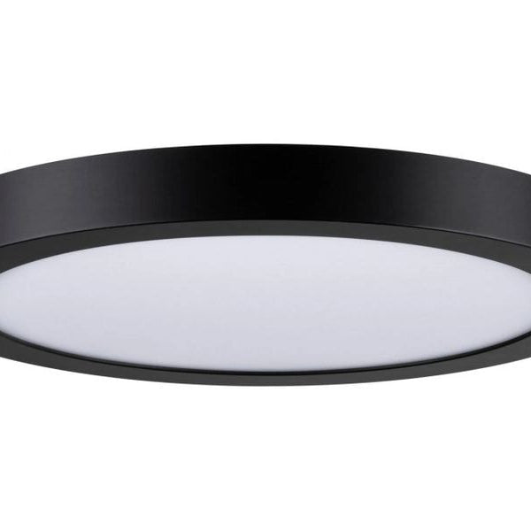 Paulmann LED Panel Abia rund 300 mm Schwarz