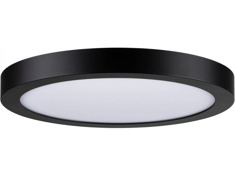 Paulmann LED Panel Abia rund 300 mm Schwarz