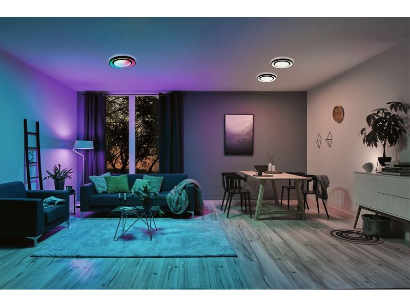 Paulmann Deckenleuchte LED Rainbow mit Regenbogeneffekt