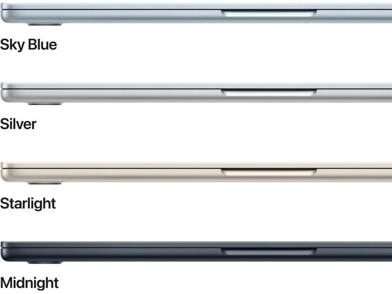 Apple MacBook Air 13" 2025 M4 10C GPU / 16 GB / 1 TB Midnight