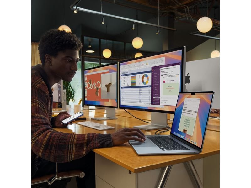 Apple MacBook Air 15" 2025 M4 10C GPU / 16 GB / 1 TB Silber