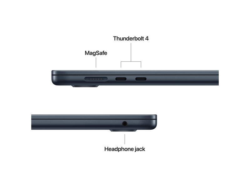 Apple MacBook Air 15" 2025 M4 10C GPU / 24 GB / 1 TB Midnight