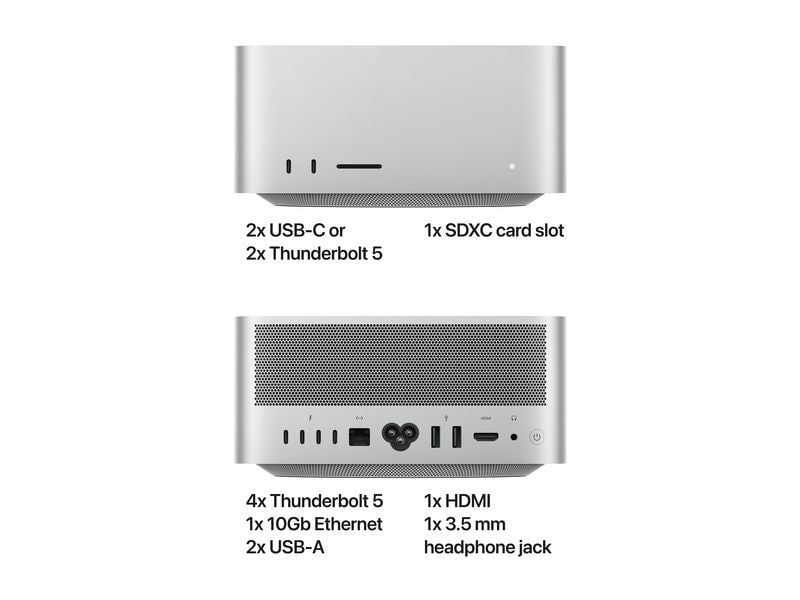 Apple Mac Studio M4 Max (14C-CPU / 32C-GPU / 36GB / 2TB)