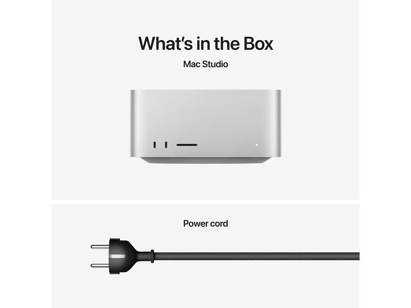 Apple Mac Studio M4 Max (14C-CPU / 32C-GPU / 36GB / 4TB)