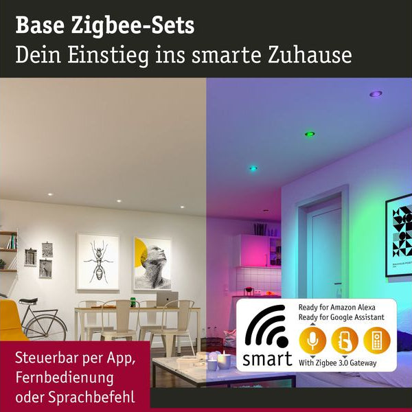 Paulmann Einbauleuchte Base Zigbee 3.0