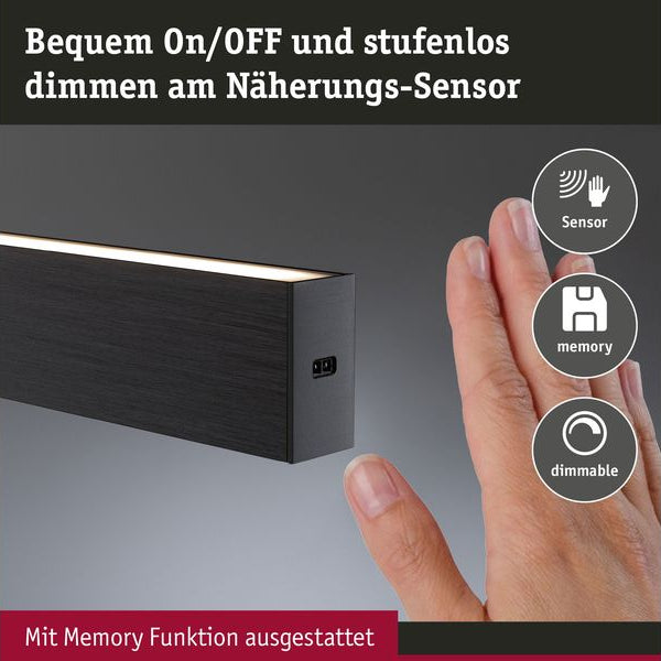 Paulmann Pendelleuchte LED Touchless Sensor Aptare Schwarz