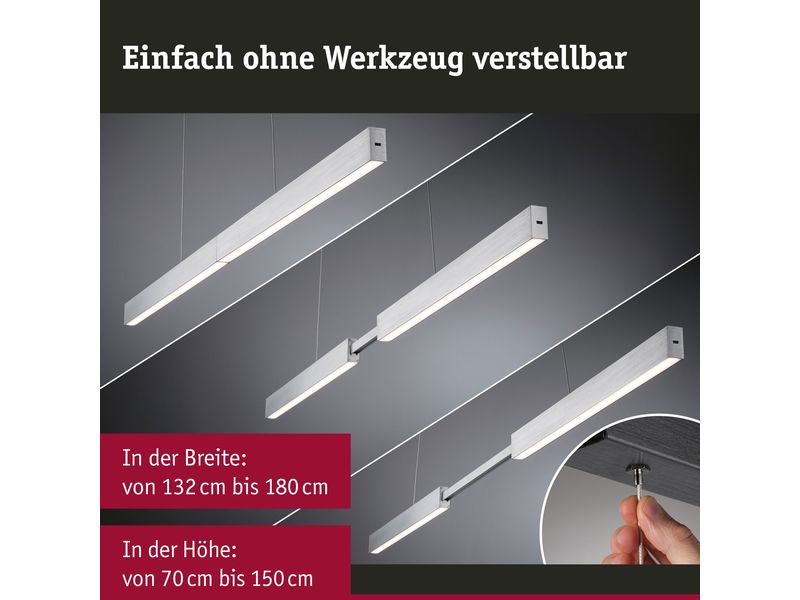 Paulmann Pendelleuchte LED Touchless Sensor Aptare Weiss