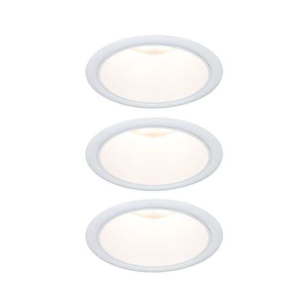 Paulmann Einbauleuchte LED Cole Coin 3er-Set Weiss