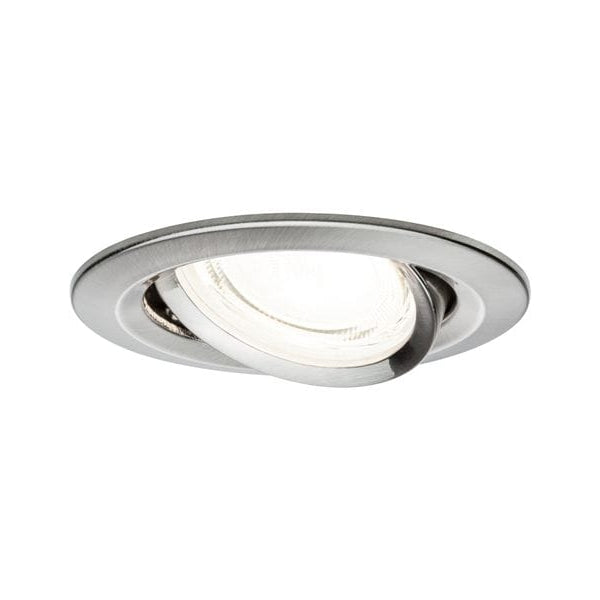 Paulmann Einbauleuchte LED Nova Coin Eisen gebürstet