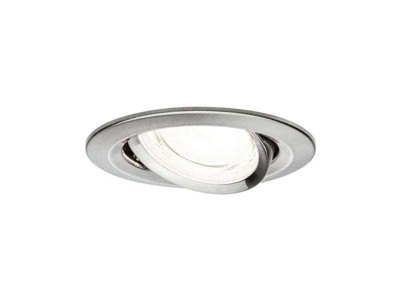 Paulmann Einbauleuchte LED Nova Coin Eisen gebürstet