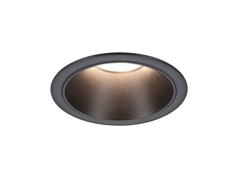 Paulmann Einbauleuchte LED Cole Coin 3er-Set Schwarz